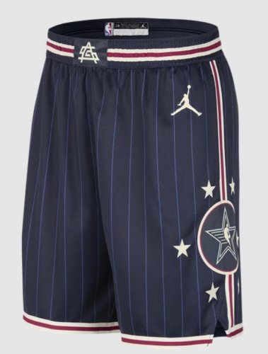 2024 East All star game shorts Navy